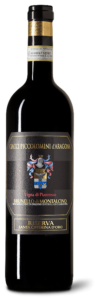 Ciacci Brunello di Montalcino Vigna di Pianrosso Riserva Santa Caterina d'Oro 2016 | Ciacci Piccolomini d'Aragona | Wine Focus